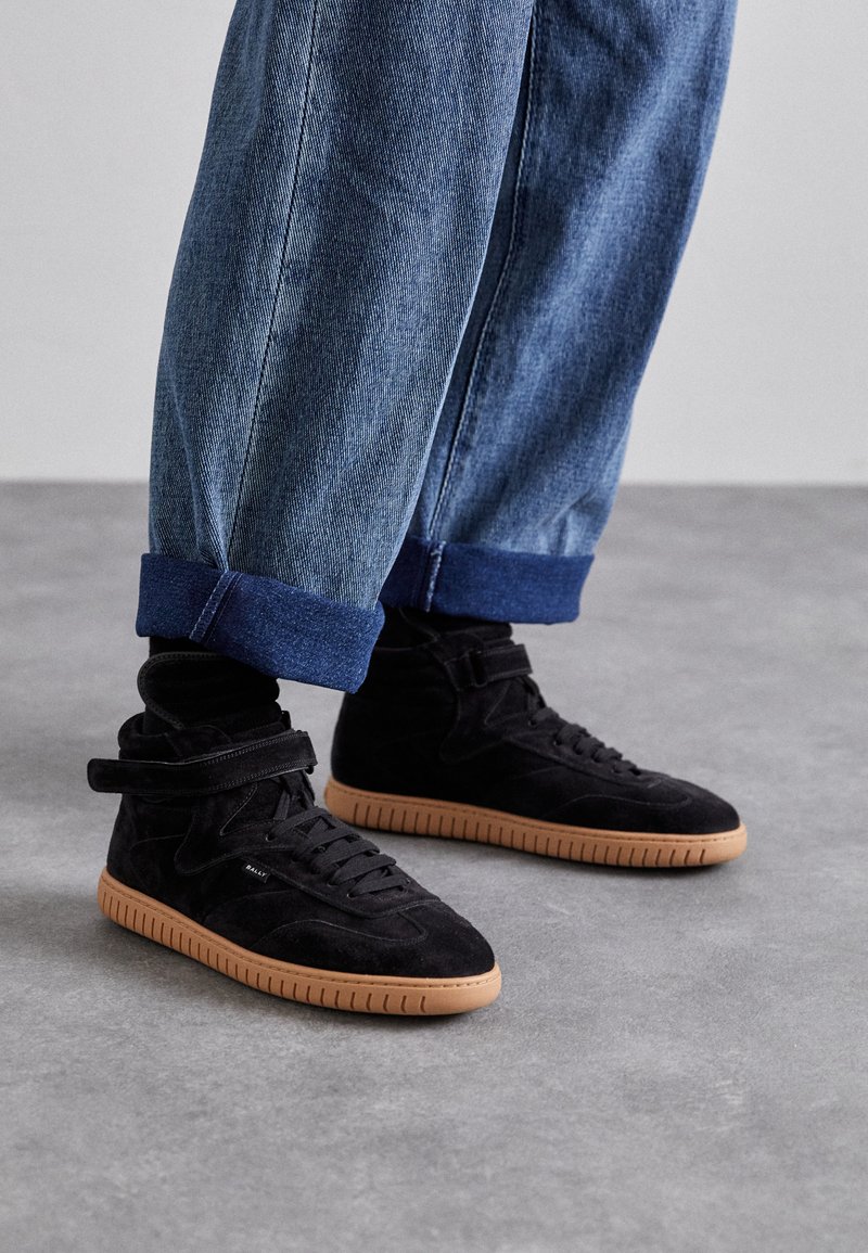 Parrel Bally PARREL MID - Kõrge servaga tossud - black/ambra/must - Zalando.ee