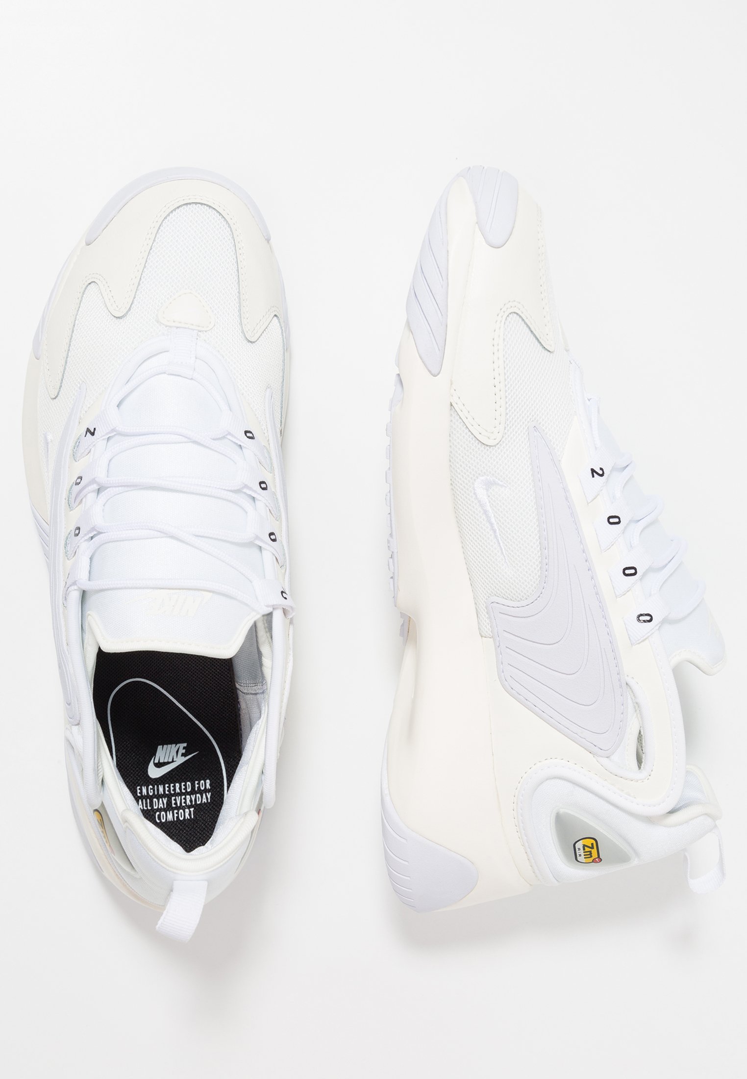 Nike Sportswear ZOOM Joggesko sailwhiteblack Zalando.no Nike Sportswear ZOOM Joggesko whiteblack Zalando.no