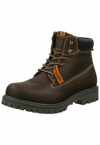 Dockers by Gerli Botines con cordones - schoko