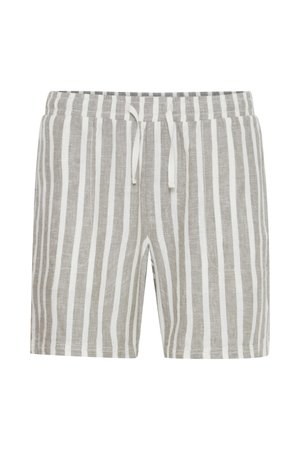 Solid SDFRIED LINEN MIX - Shorts - vetiver