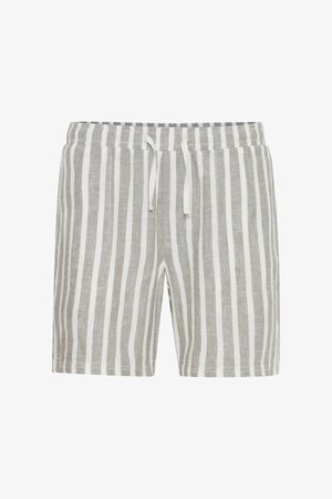 Solid SDFRIED LINEN MIX - Shorts - vetiver