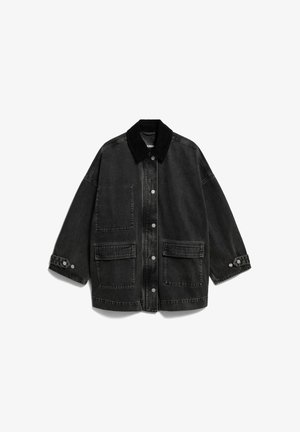 ARMEDANGELS, CORD COLLAR DENIM - Kurzmantel - nutmeg
