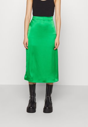 Object Petite OBJNAYA  MIDI SKIRT PETITE - Puzdrová sukňa - fern green