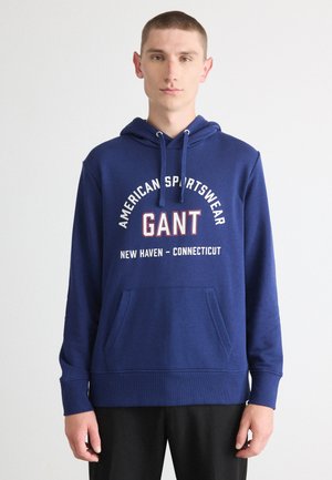 PRINTED GRAPHIC HOODIE - Jersey con capucha - persian blue