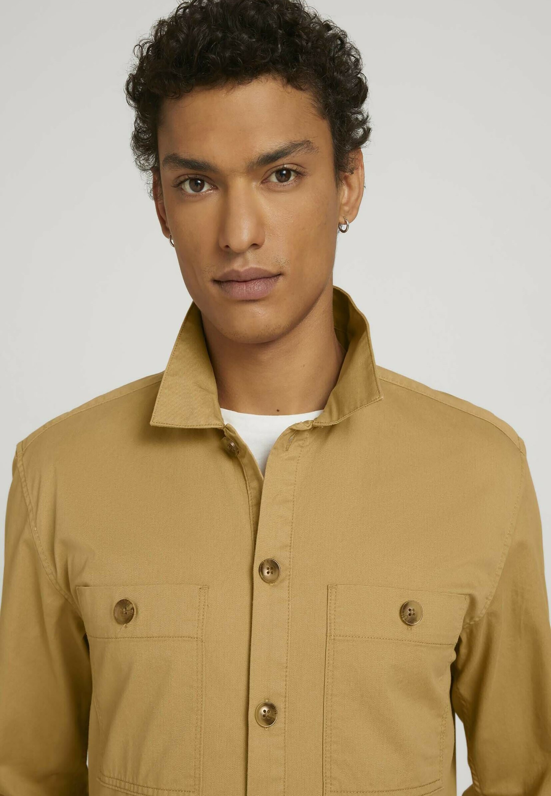 TOM TAILOR DENIM Shirt - golden ochre 