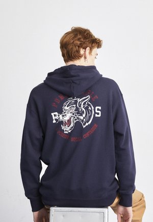 STAPLE HOODIE - Collegepaita - dark blue