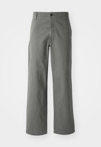 ALPHA LOOSE - Trousers - tea leaf