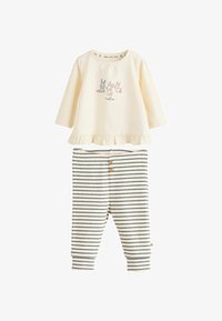 Non sélectionné, cream stripe bunny