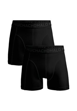 2-PACK SOLID - Boxerbriefs - black/black