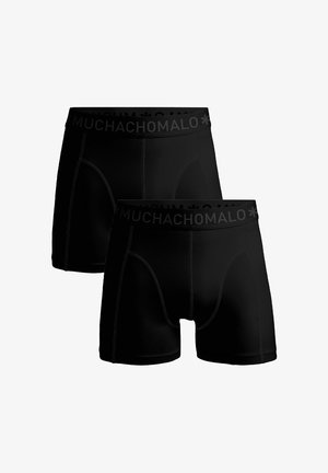 2-PACK SOLID - Trumpikės - black/black