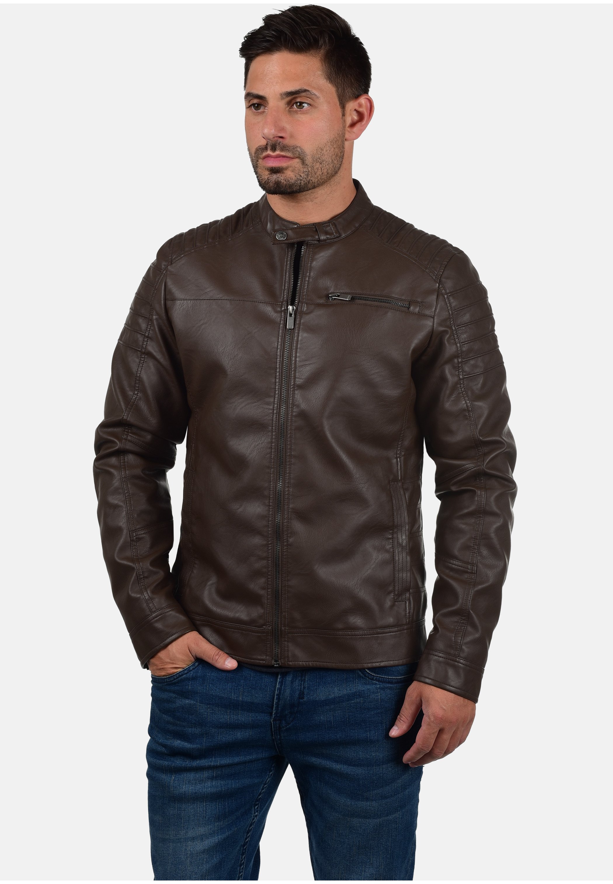 Herren JUNCTION - Kunstlederjacke Herren JUNCTION - Kunstlederjacke