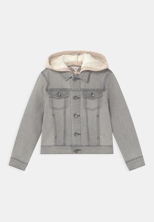 Spijkerjas - mottled light grey