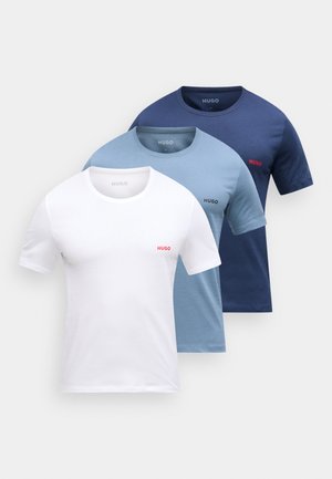HUGO TRIPLET 3 PACK - Alsónemű - white/blue/dark blue