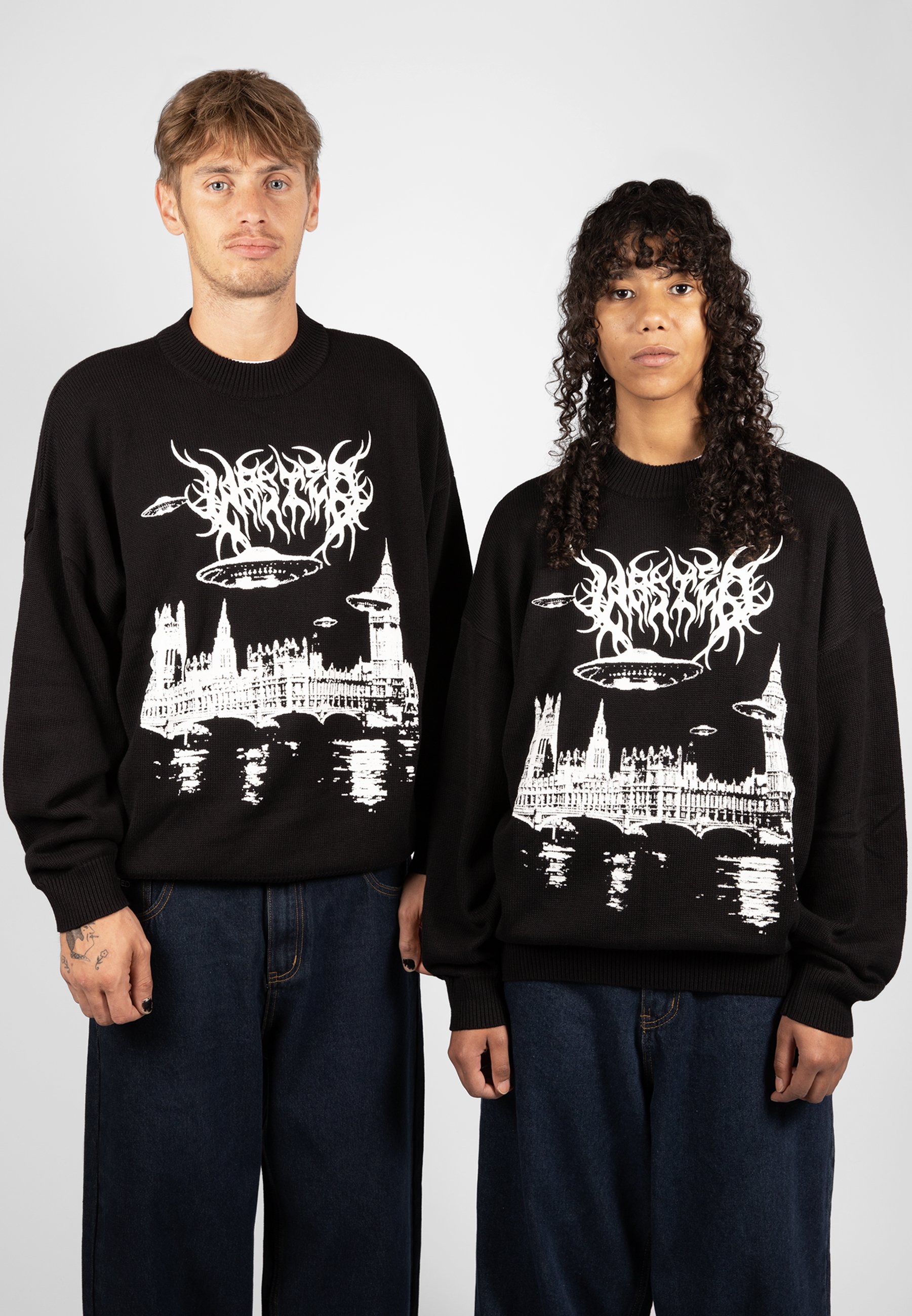 Wasted Paris SKYLAB UNISEX - Jumper - black - Zalando.co.uk