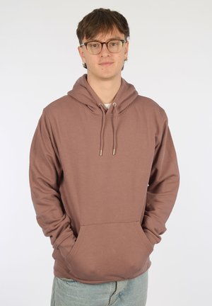 Glore TONI UNISEX - Kapuzenpullover - kaffa coffee