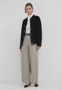 Calliope MELANGE - Wide Leg - beige