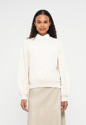 Sweatshirt - oatmeal melange