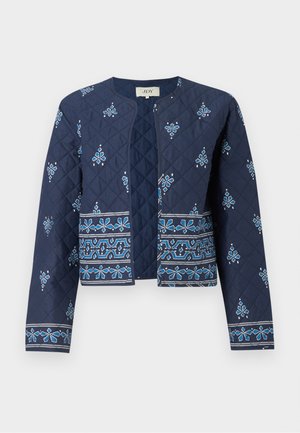 JDY JDYSUNSET QUILTED SHACKET - Light jacket - total eclipse/azure blue