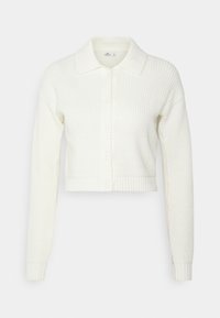 Hollister Co. Chaqueta de punto - white