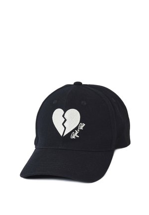 AJUSTABLE CŒUR BRISÉ - Cap - noir