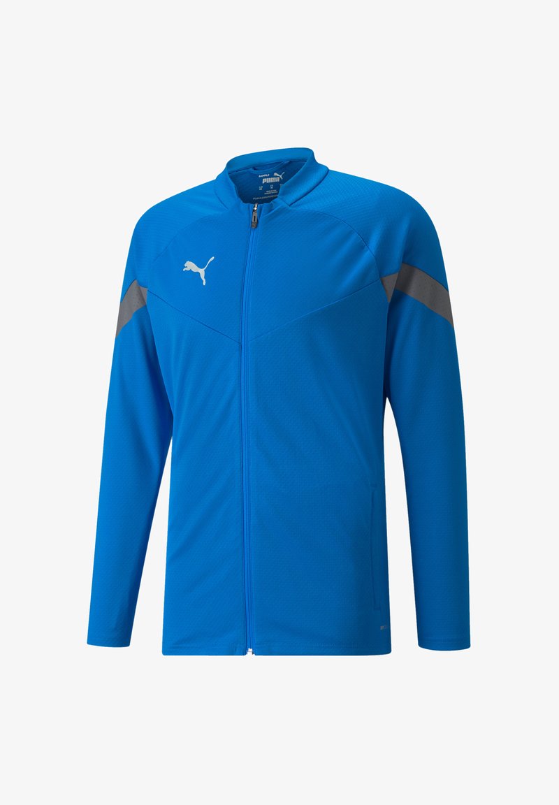Puma FUSSBALL TEAMSPORT TEAMFINAL - Trainingsjacke - blaugrausilber