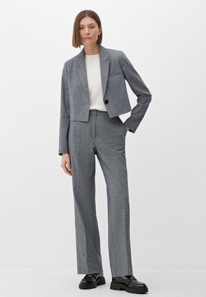 CROPPED-LÄNGE - Blazer - navy