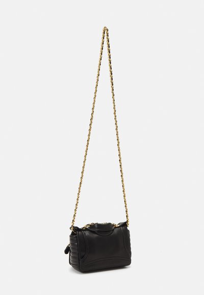 MOSCHINO BIKER BAG - Sac bandoulière - fantasia nero