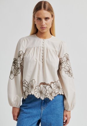 ELINOR - Blus - soft beige