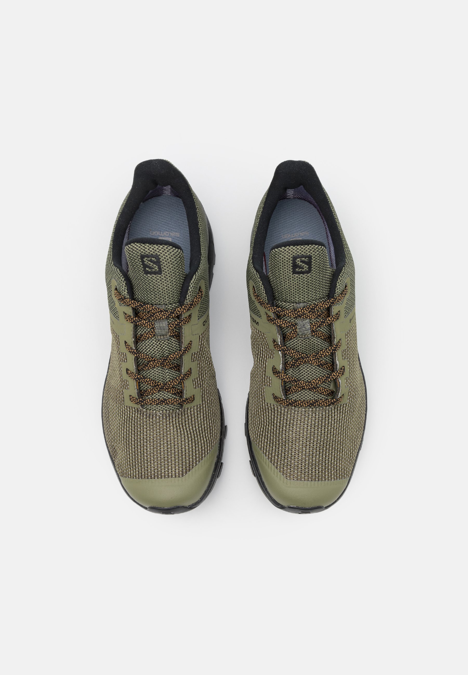 Salomon OUTLINE PRISM GTX - Zapatillas de senderismo - deep lichen  green/black/cumin/verde oliva - Zalando.es