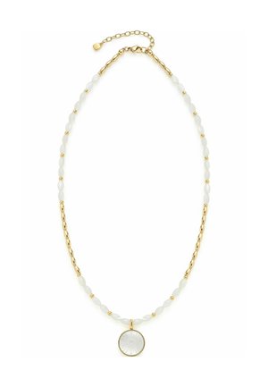 Ketting - gold-coloured white