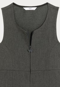 Marks & Spencer PLEATED SCHOOL PINAFORE - Blousejurk - grey