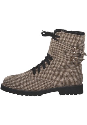 La Strada Schnürstiefelette - beige stones