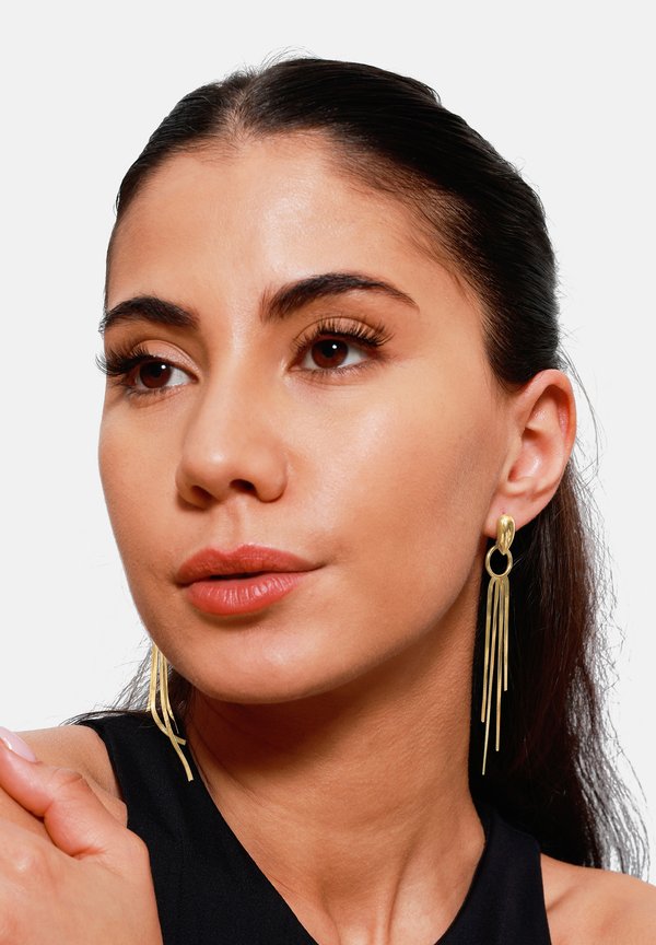 Ohrringe - goldfarbend