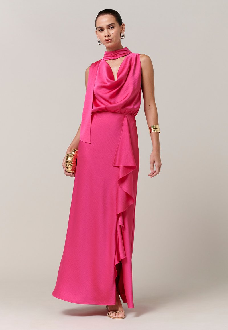BWLDR KENDALL - Maxi dress - hot pink/pink - Zalando.ie