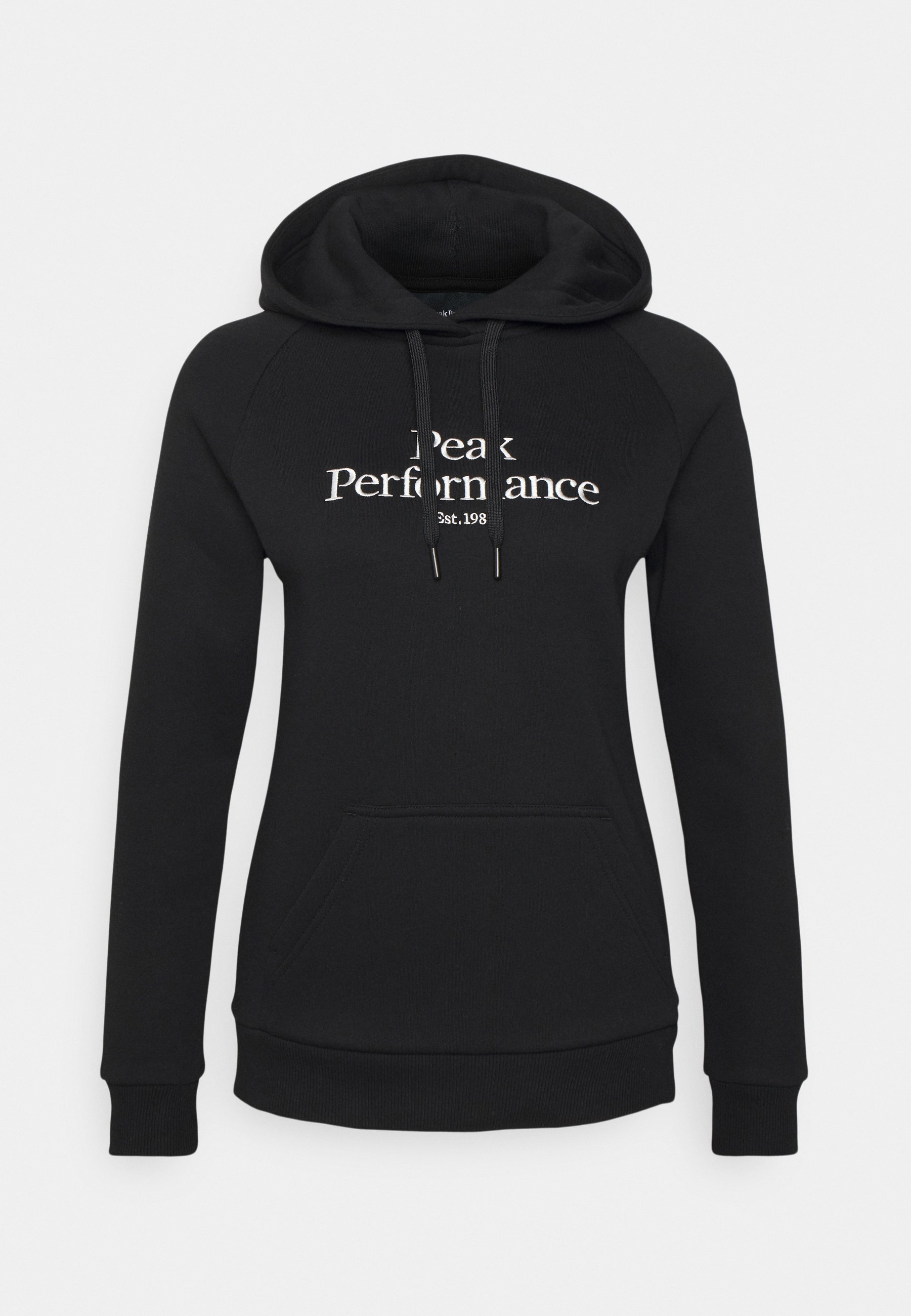Sport Donna Peak Performance ORIGINAL HOOD - Felpa - black/nero Sport Donna Peak Performance ORIGINAL HOOD - Felpa - black/nero