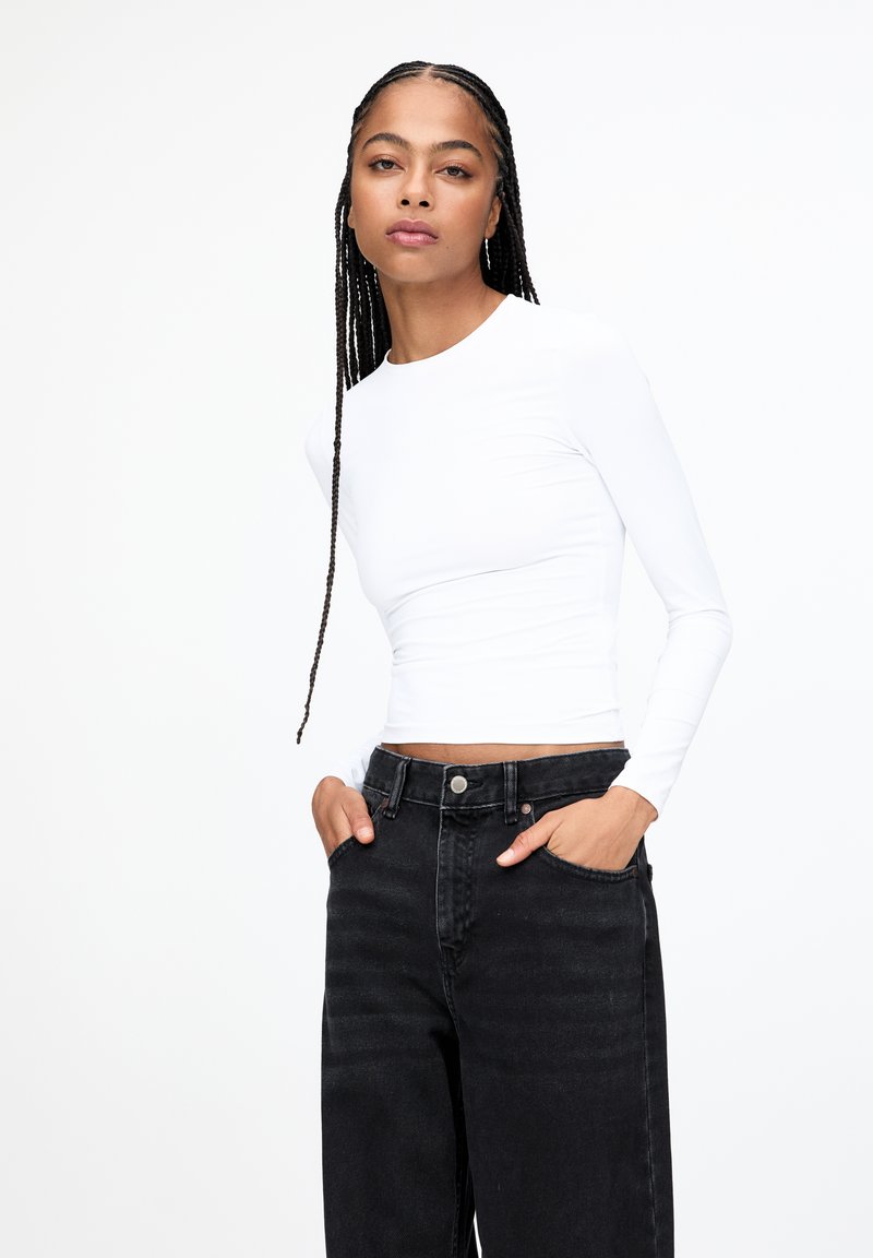 PULL&BEAR - - Bluzka z długim rękawem, Powiększ