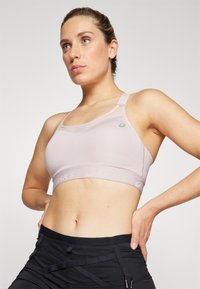 ASICS ROAD COMBINATION BRA  - Augsta atbalsta sporta krūšturis - watershed rose