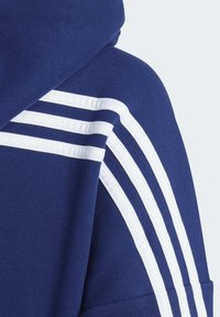 adidas Performance Felpa con zip - dark blue   white