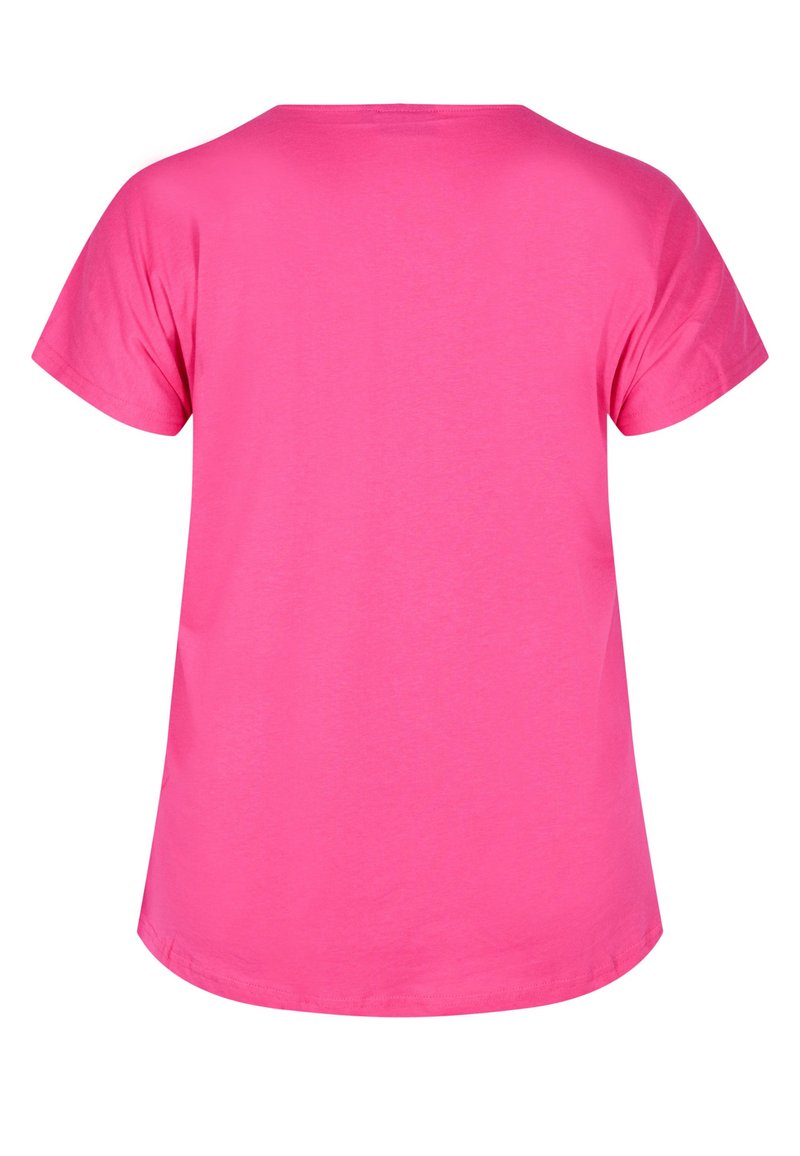 Damen T-Shirts | Zizzi LOCKERES KURZÄRMELIGES T-Shirt print beetroot pur faith/pink - EH34611 Damen T-Shirts | Zizzi LOCKERES KURZÄRMELIGES T-Shirt print beetroot pur faith/pink - EH34611