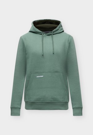 Jack & Jones, JJCONTRAST HOOD - Hoodie - laurel wreath/olive night