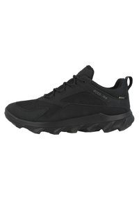 ECCO - MX LOW GTX - Matalavartiset tennarit - black-black Pienoiskuva 1