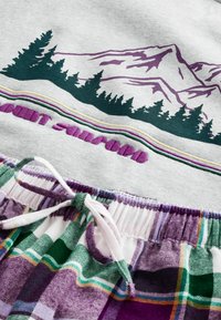 Next SET - Yöasusetti - grey purple mountain