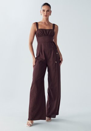 ORCHID - Tuta jumpsuit - chocolate
