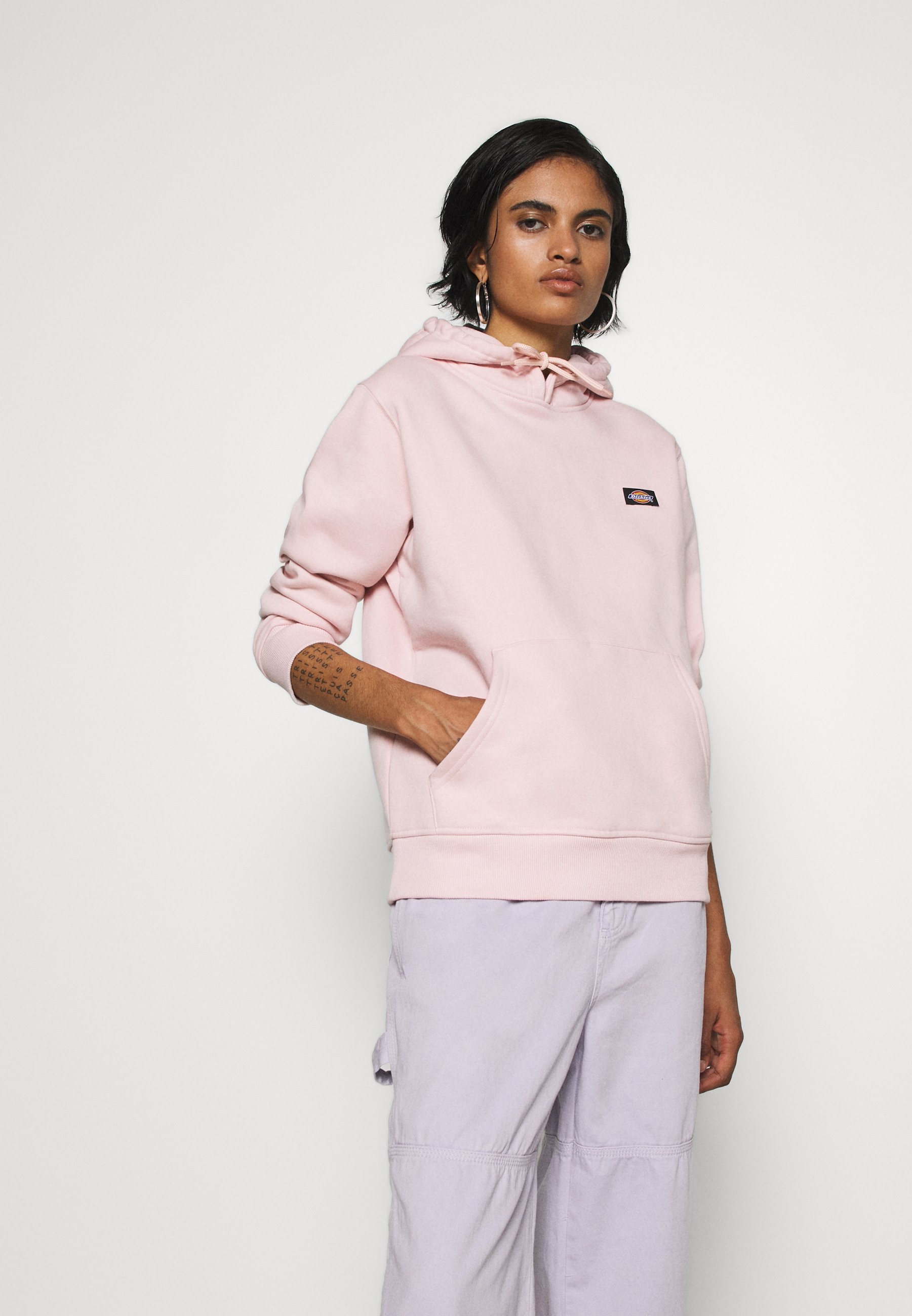 hoodie light pink