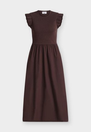 Marc O'Polo DENIM, MIX - Φόρεμα ημέρας - burnt aubergine