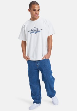 Quiksilver ERA - Print T-shirt - snow white