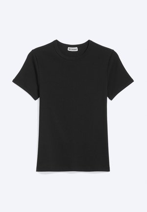 Weekday, CLASSIC - Βασικό μπλουζάκι - black