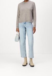 BOSS Stickad tröja - grey