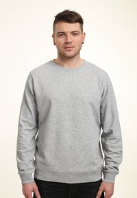 Henry Tiger REGULAR FIT CREWNECK - Felpa - heather grey
