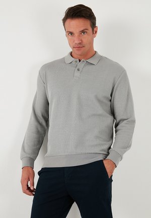 Buratti REGULAR FIT - Longsleeve - grey